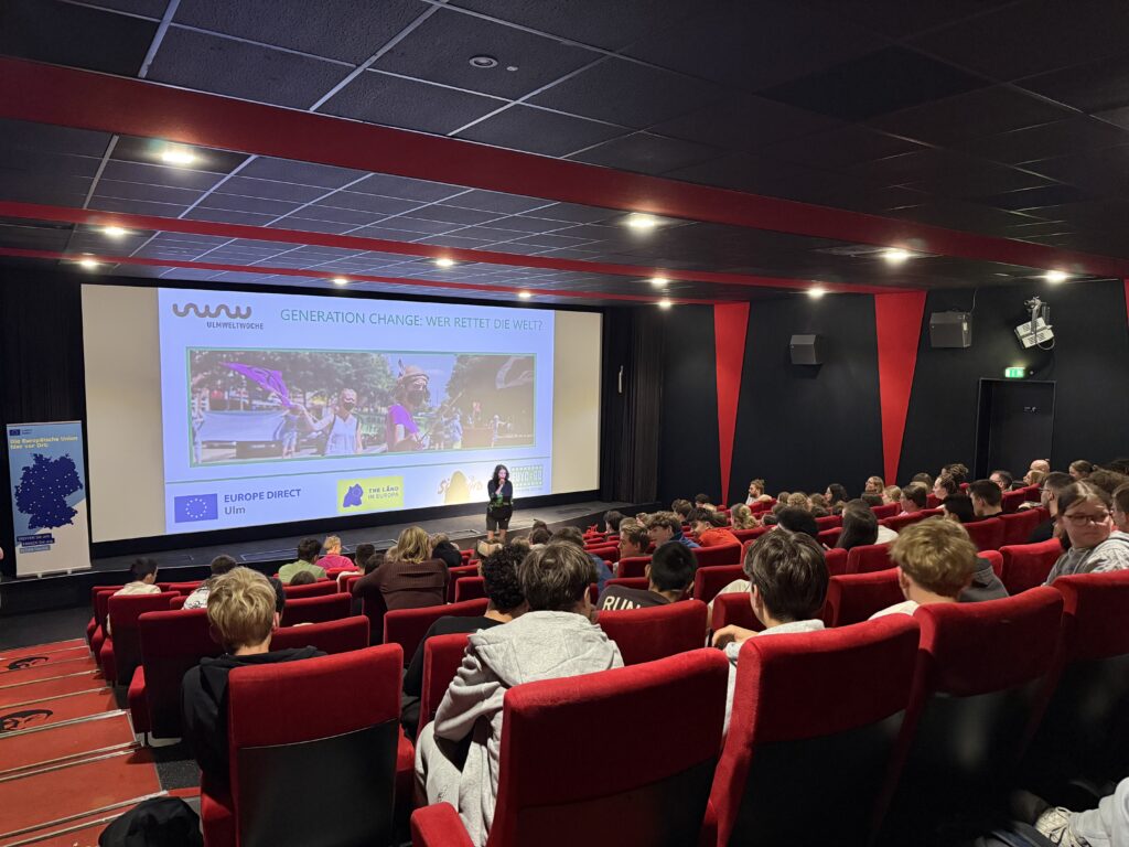 Rund 300 Schüler*innen verfolgten in zwei Druchgängen den Dokumentarfilm