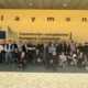 Gruppenfoto der Reisegruppe vor der Europäischen Kommission